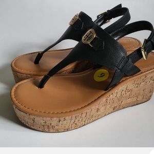 Tommy Hilfiger Viela wedge strap sandals